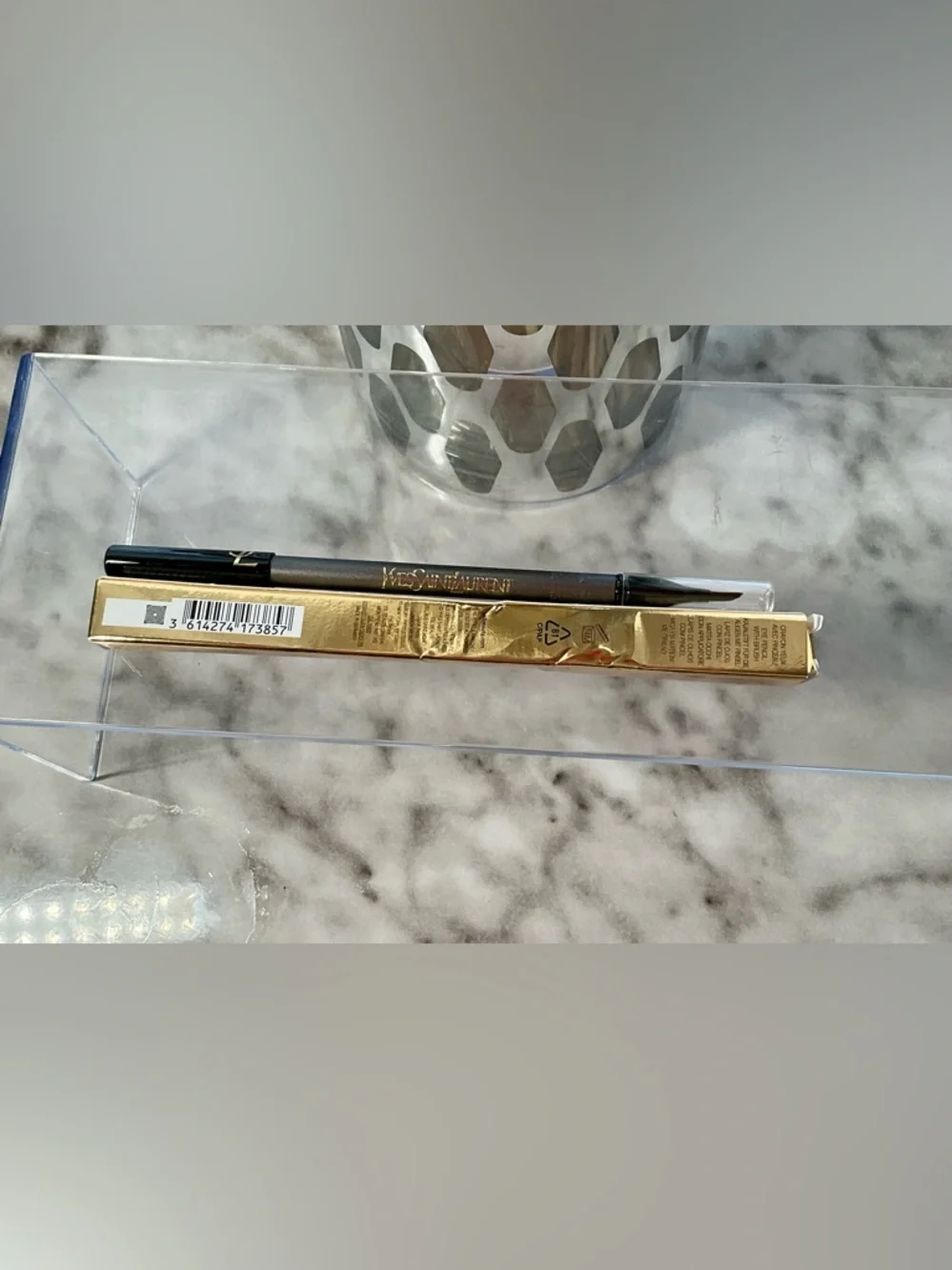 Yves Saint Laurent Lines Liberated Eyeliner-10 Clandestine Silver